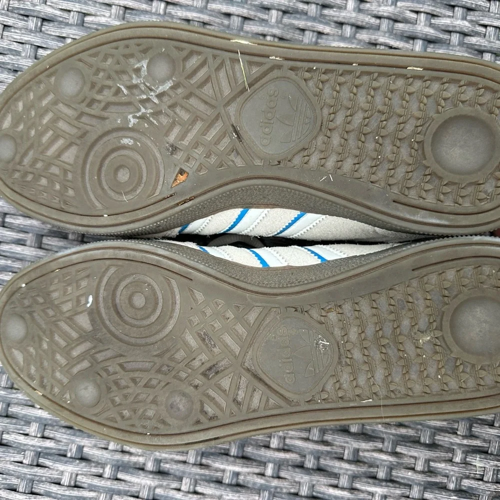Adidas Gray and Blue Retro Handball Spezial Sneakers - Picture 7 of 7